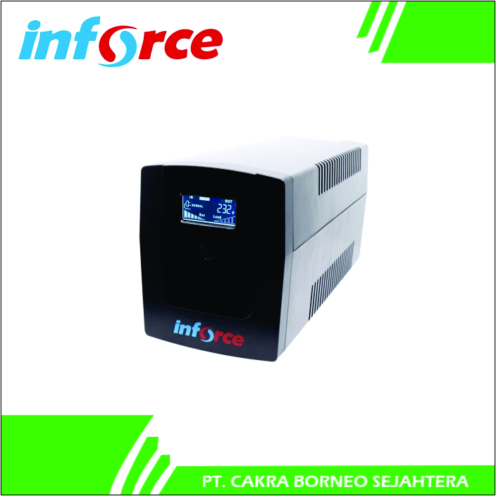 UPS INFORCE 1200WA - TERMASUK PEMASANGAN